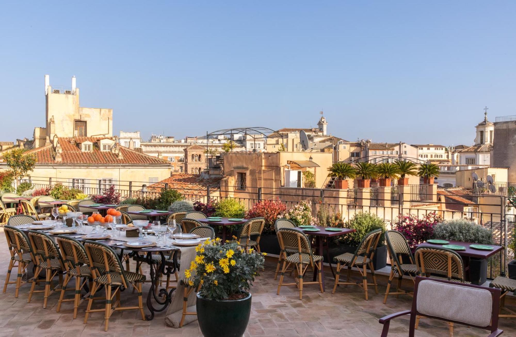 Hotel Adriano Rooftop Roma Exterior foto